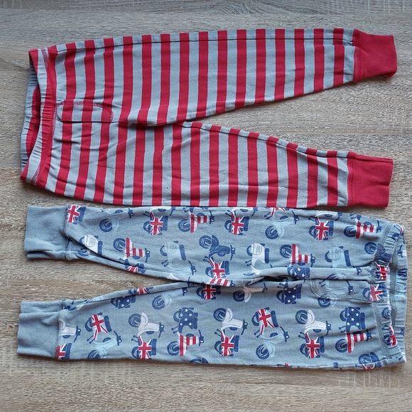 2011 Mini Boden twin pack UK scooter pajamas size 7 - Picture 6 of 16